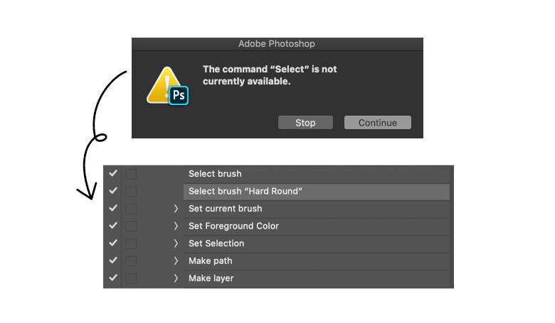 Photoshopの画面