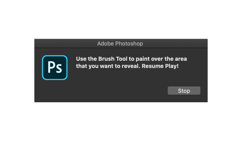 Photoshopの画面