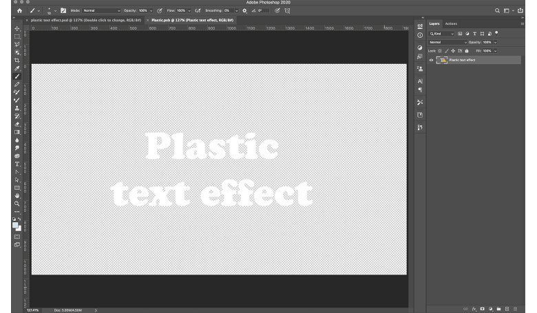 Photoshopの画面