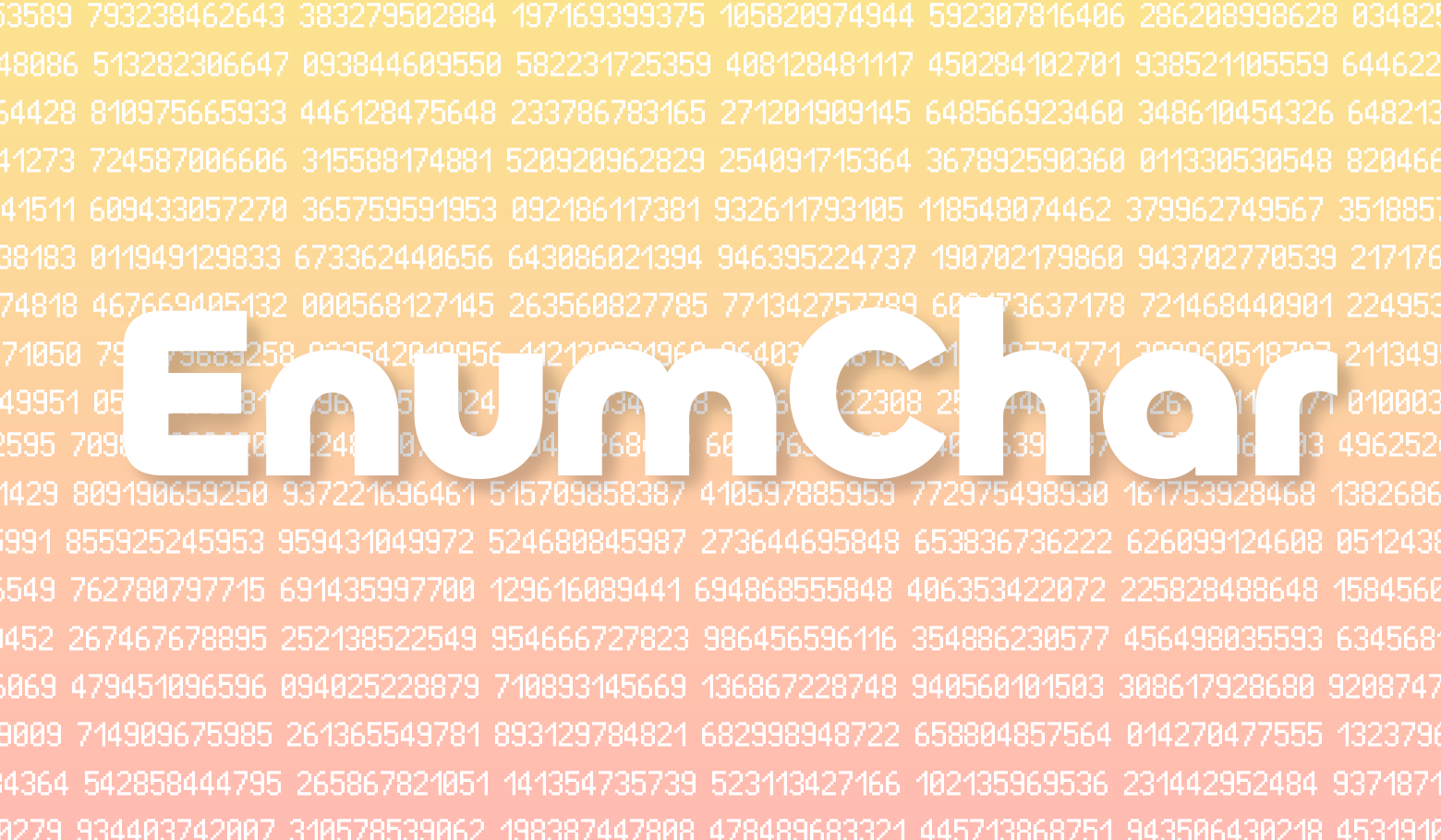 EnumChar|フォントの収録文字を調べることができるフリーソフト