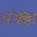 文字を切り絵風に加工できる有料PSDテンプレート